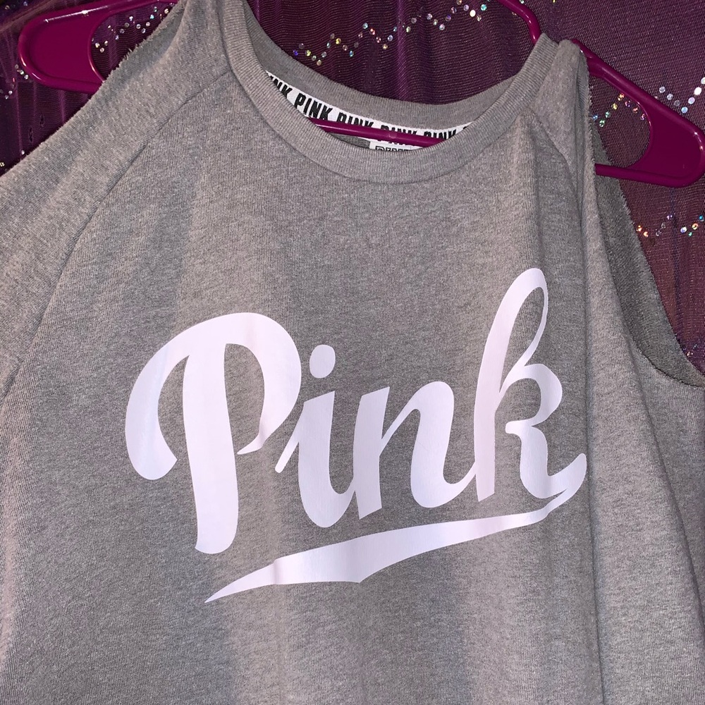 Pink Victoria secret crew neck